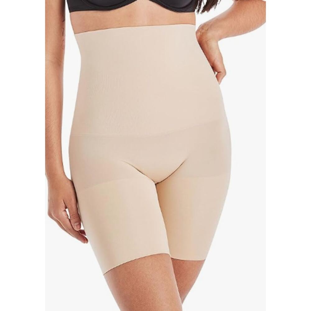 Maidenform Shaper Brief 2X 2XL Fleexess High Rise Waist Thigh Skimmer Bottoms